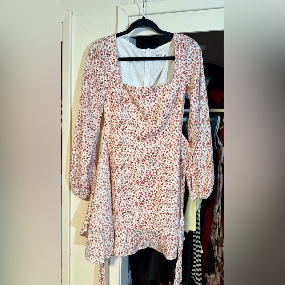 Princess Polly Red Floral Dress